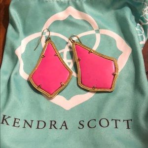 Alexandra earring in magenta  (discontinued!!)